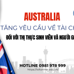 Tăng điều kiện tài chính khi xin visa du học Úc