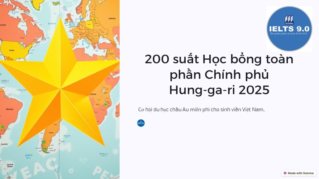 “200 Suất Học Bổng Chính Phủ Hungary 2025: Học Tại Các Trường Đại Học Danh Tiếng”