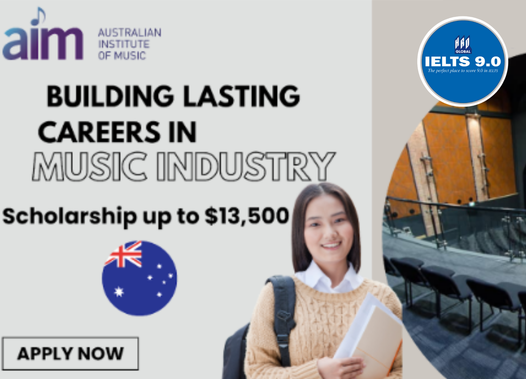 Học viện Âm nhạc Australia Australian Institute Of Music (AIM)
